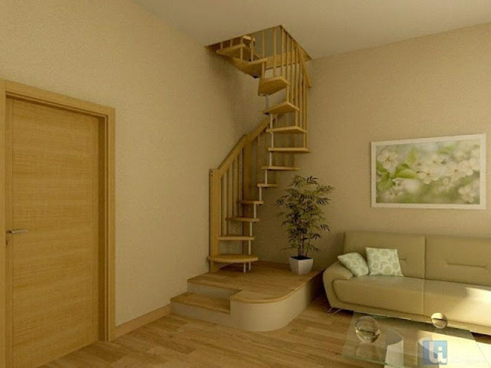 Cầu thang bằng gỗ