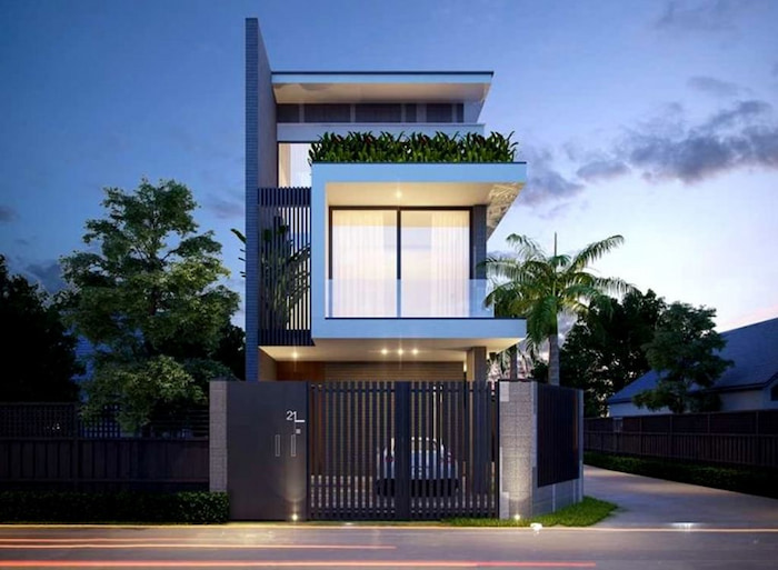 Những mẫu nhà 2 tầng đẹp giá 700 triệu hiện đại và sang trọng nhất 2023