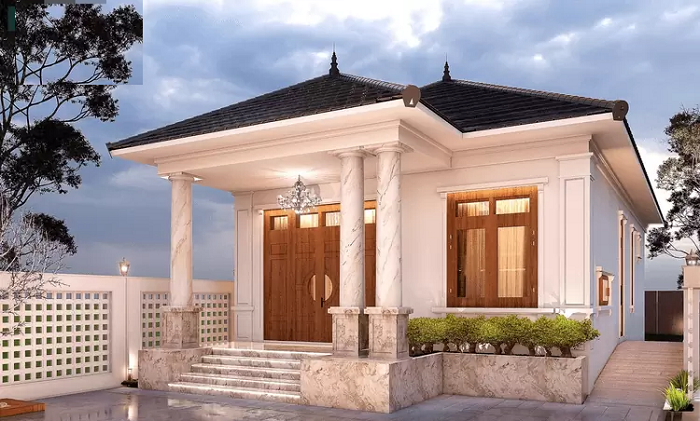 Phong cách biệt thự mini cao cấp, sang trọng, đầy đủ tiện nghi