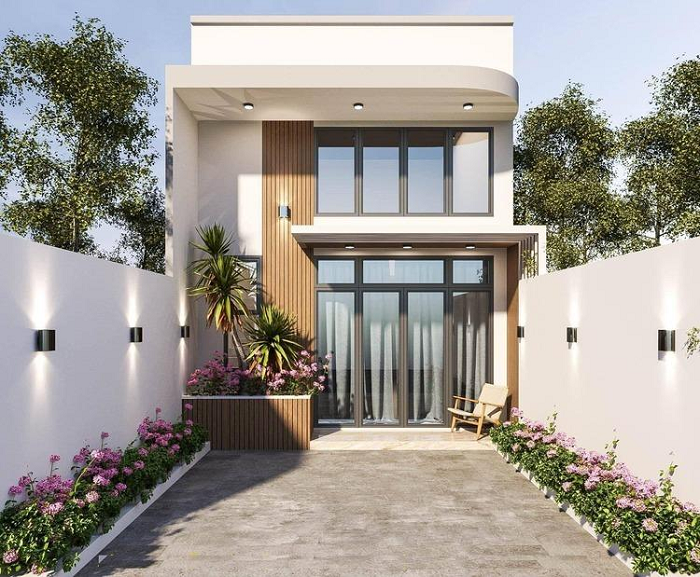 Thiết kế có gác lửng mở rộng không gian, thêm phòng ngủ tiện lợi, tiết kiệm chi phí xây dựng hiệu quả