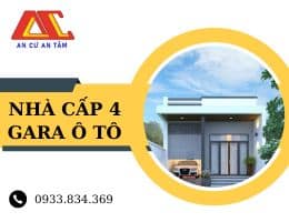 Top 15+ mẫu nhà cấp 4 có gara ô tô đẹp ấn tượng nhất hiện nay