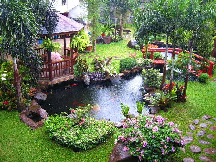 Mẫu nhà có sân vườn đơn giản mà đẹp phong cách Nhật Bản đẹp mắt.
