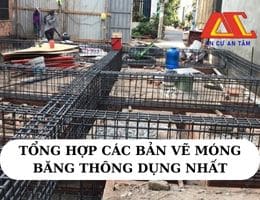 Tổng hợp các bản vẽ móng băng nhà 1, 2, 3 tầng vững chãi nhất