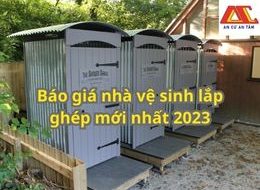 Báo giá nhà vệ sinh lắp ghép mới nhất 2024