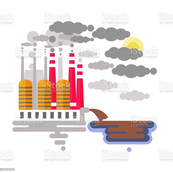 Ô nhiễm nguồn nước do chất thải từ nhà máy