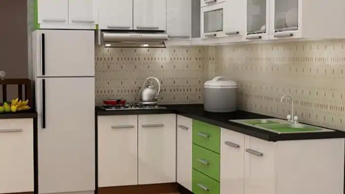 Vị trí đặt bồn rửa nên cách xa bếp nấu.