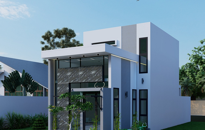 Bố trí 2 phòng ngủ hợp lý, tiện nghi, thích hợp với gia đình trẻ, hiện đại