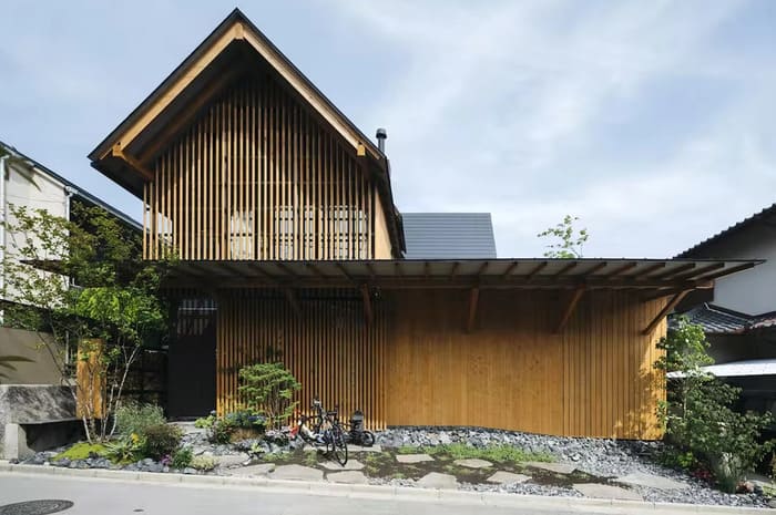 Mẫu nhà gỗ đậm nét truyền thống Nhật Bản