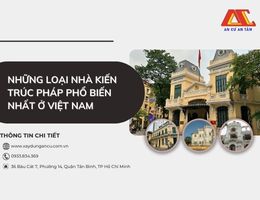Những loại nhà kiến trúc Pháp phổ biến nhất ở Việt Nam
