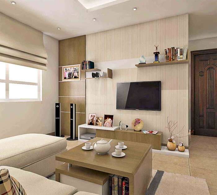 Thiết kế phòng khách trang bị ghế sofa để gia đình có thể tận dụng làm chỗ nghỉ ngơi