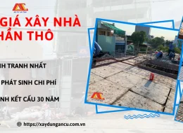 Bảng giá xây dựng phần thô mới nhất 01/2025