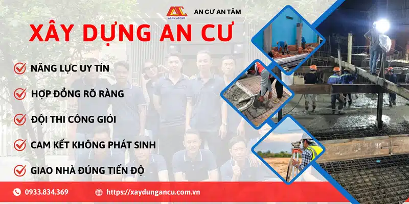 Xây Dựng An Cứ mang đến khách hàng những gói dịch vụ giá cạnh tranh, uy tín, chất lượng