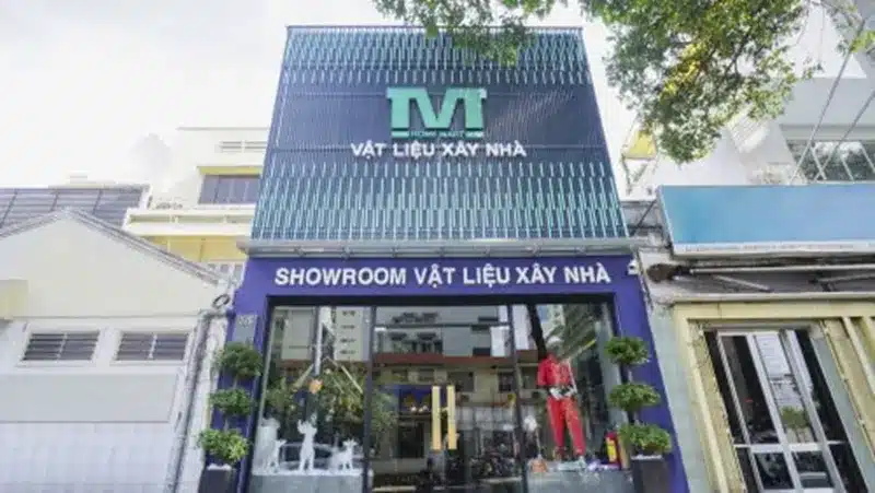 Showroom vật liệu xây nhà tại Thiết Thạch Group