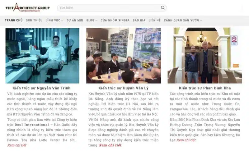 Việt Architect Group sở hữu những kiến trúc sư tài năng