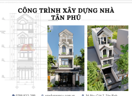 Dự án xây dựng nhà phố chị Phước – Thoại Ngọc Hầu, Tân Phú