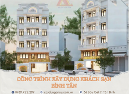 Công trình khách sạn của anh Dũng, Bình Tân