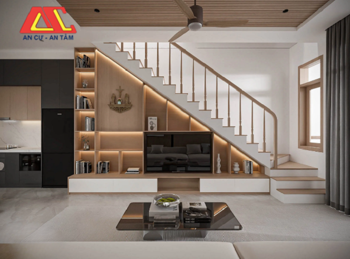 Kích thước cầu thang đạt tiêu chuẩn trong thiết kế nhà ở dân dụng