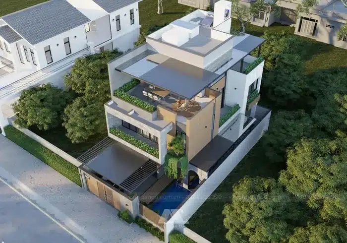 Dự án xây nhà trọn gói chìa khoá trao tay do An Cư thực hiện