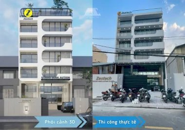 Công trình xây dựng văn phòng trọn gói do An Cư thi công