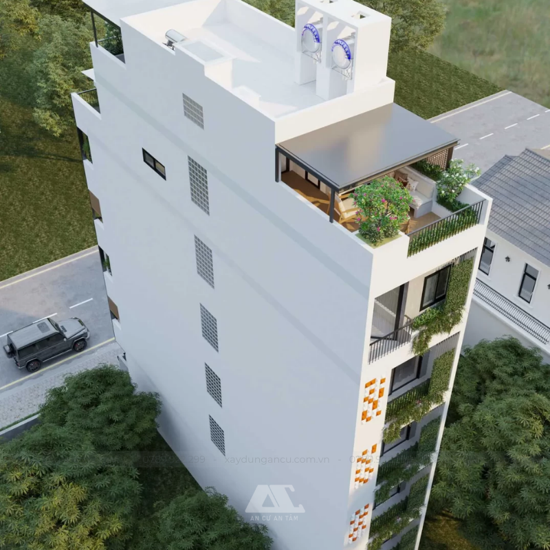 Mặt tiền nhà phố kết hợp cho thuê căn hộ Quận 8