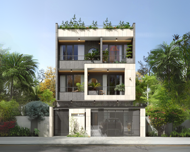 hinh anh thiet ke can ho dich vu ket hop kinh doanh tai Binh Tan