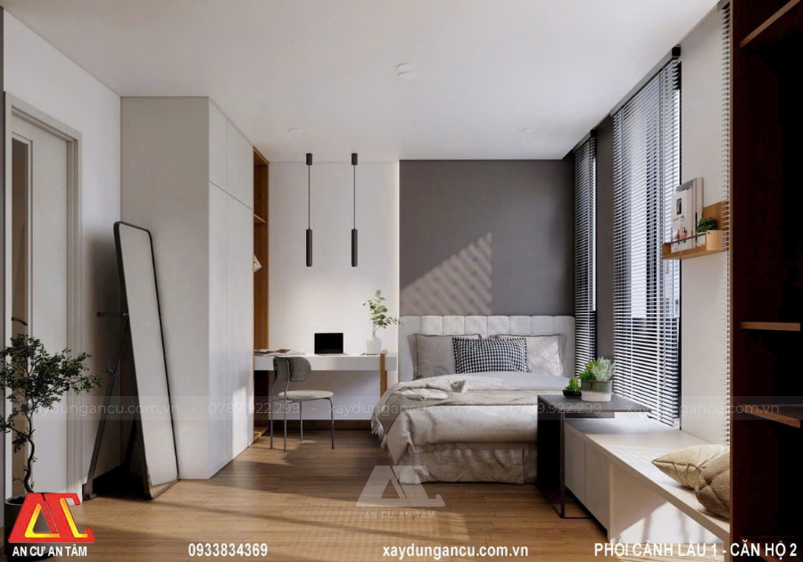 Hinh anh thiet ke noi that boi doi ngu An Cu