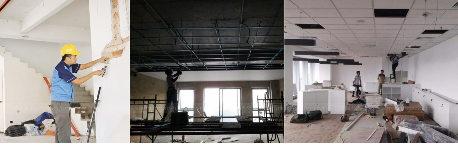 Thực hiện các công đoạn hoàn thiện cuối cùng, đảm bảo chất lượng và tính thẩm mỹ công trình