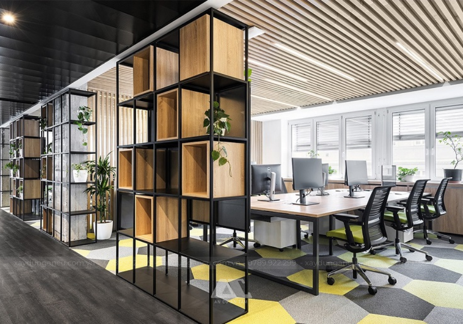 thiet ke noi that van phong quan 8