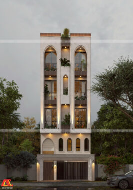 Mẫu nhà ở kết hợp văn phòng 6