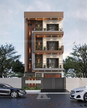 Mẫu nhà ở kết hợp văn phòng 8