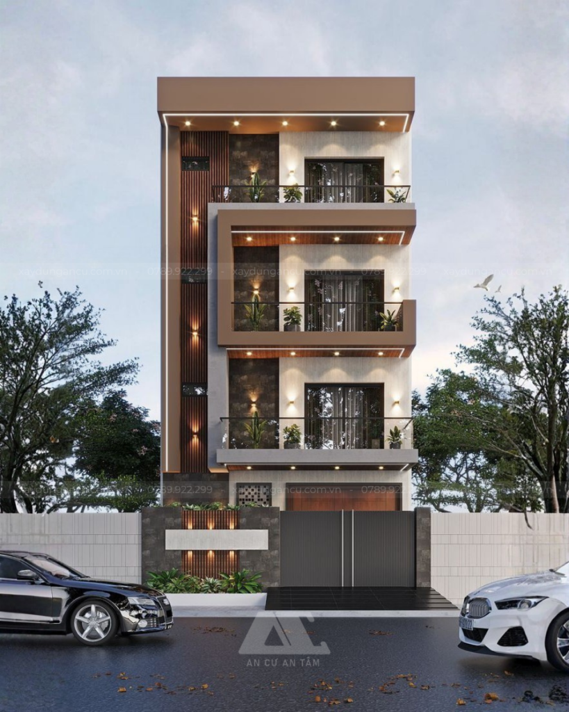 Mẫu nhà ở kết hợp văn phòng 8