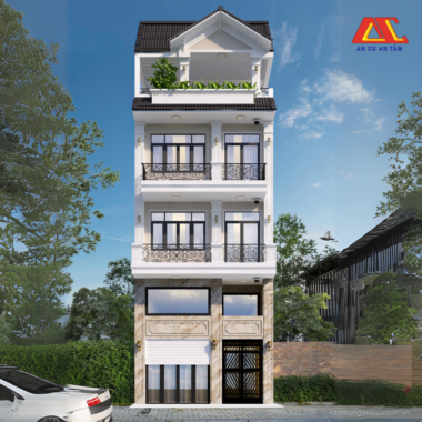 Mẫu nhà ở kết hợp văn phòng 11