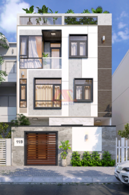 Mẫu nhà ở kết hợp văn phòng 13