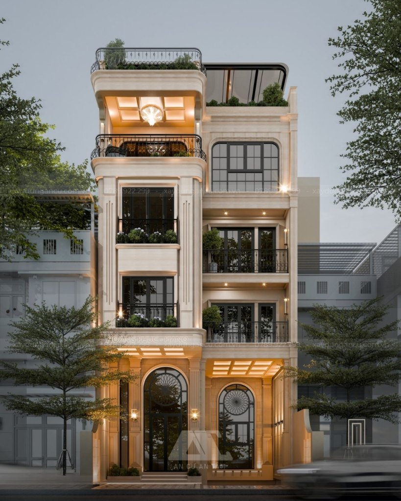 Mẫu nhà ở kết hợp văn phòng 3