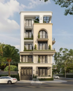 Mẫu nhà ở kết hợp văn phòng 5