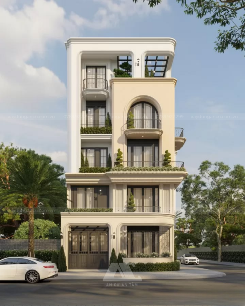 Mẫu nhà ở kết hợp văn phòng 5