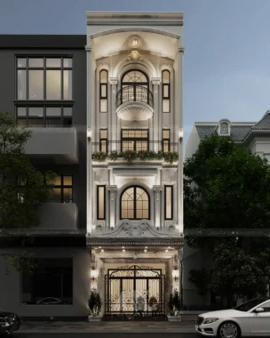 Thiết kế nhà ở kết hợp văn phòng Anh Nam - Quận 10