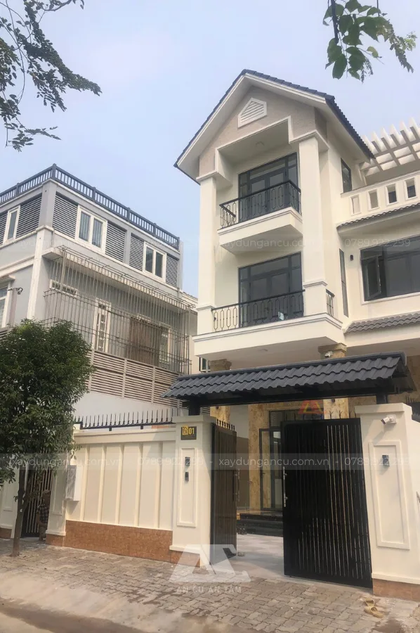 Thi công biệt thự tân cổ điển Chú Lâm - Bình Chánh