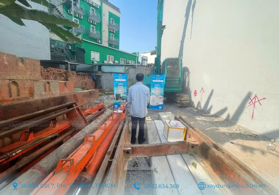 Thi công căn hộ dịch vụ Anh Hoàng - Thủ Đức