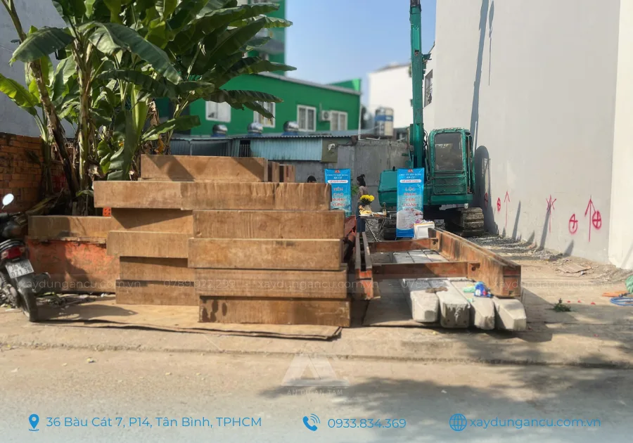 Thi công căn hộ dịch vụ Anh Hoàng - Thủ Đức