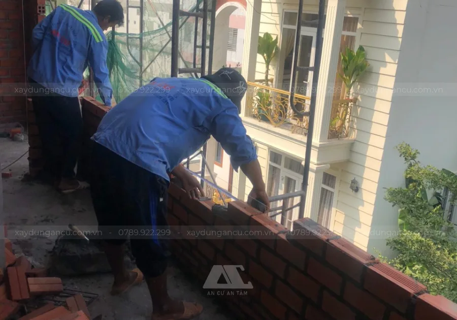 Thi công căn hộ dịch vụ Anh Hoàng - Thủ Đức