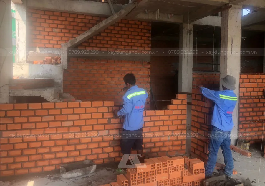 Thi công căn hộ dịch vụ Anh Hoàng - Thủ Đức
