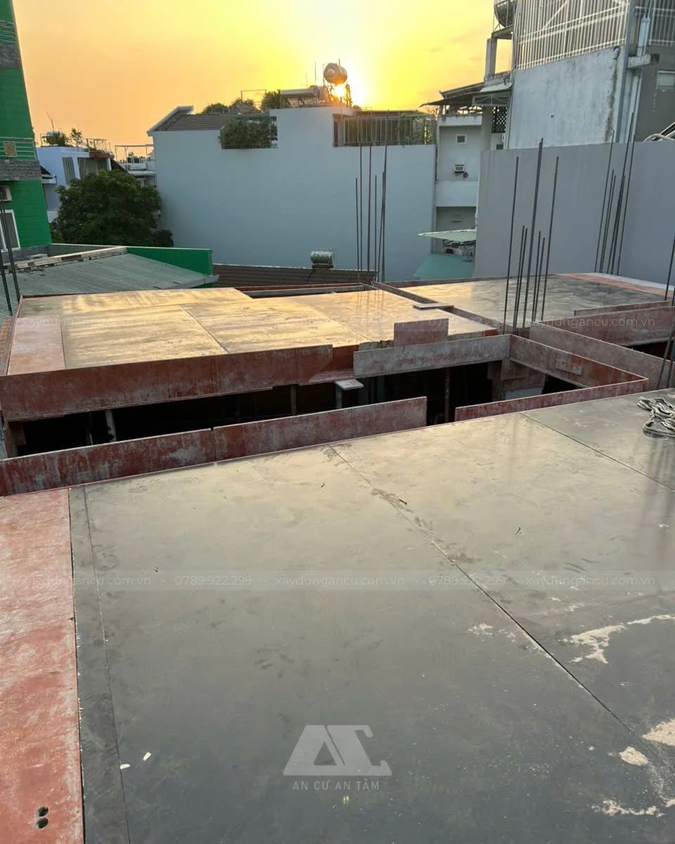 Thi công căn hộ dịch vụ Anh Hoàng - Thủ Đức