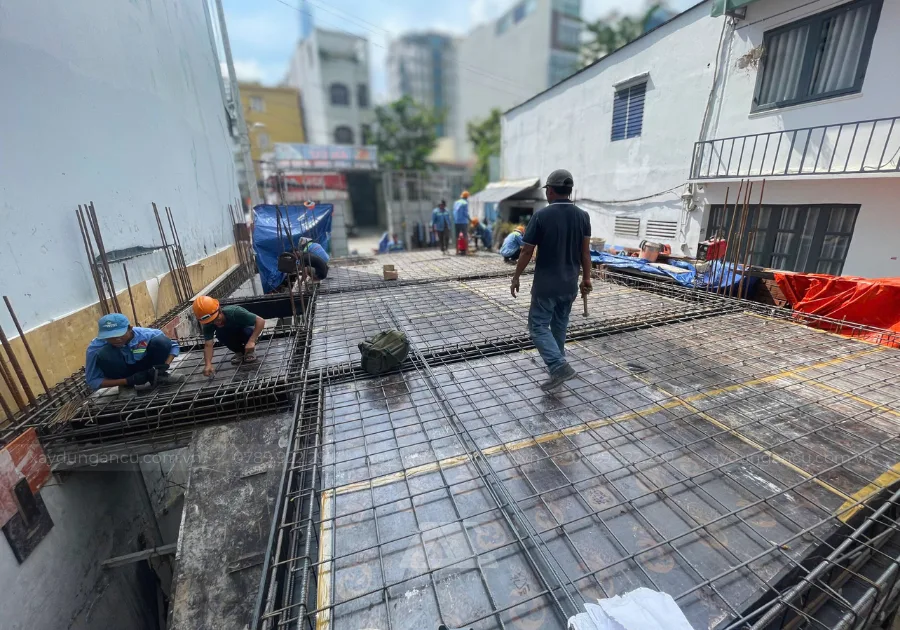 Thi công căn hộ dịch vụ Anh Sơn - Bình Thạnh