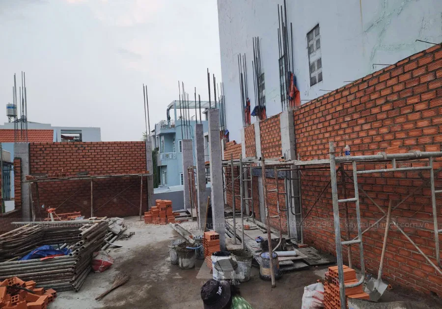 Thi công căn hộ dịch vụ Anh Sơn - Bình Thạnh