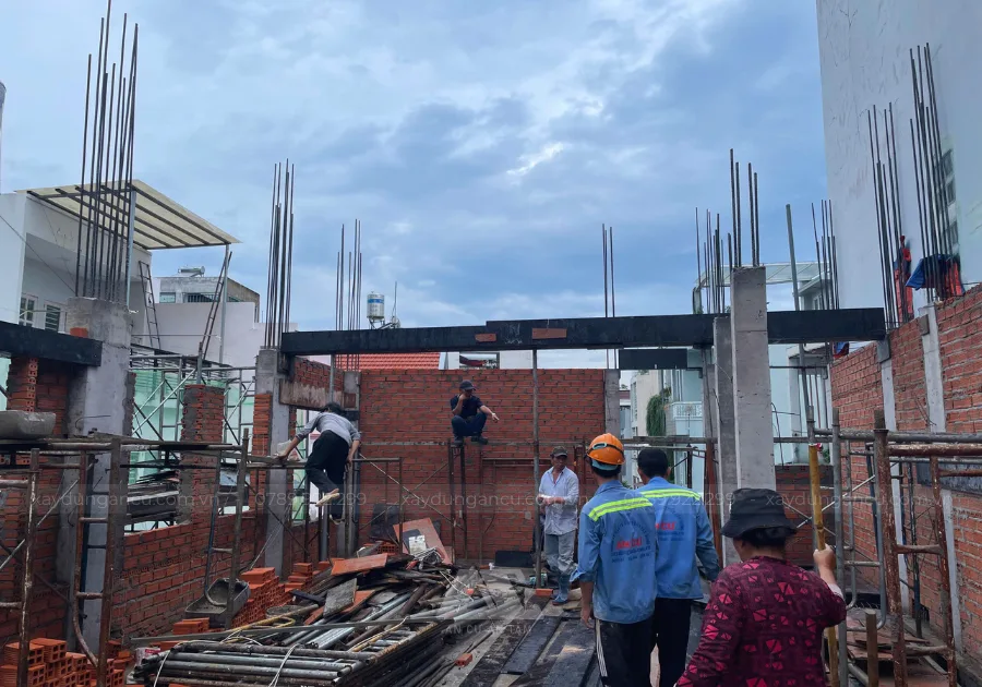 Thi công căn hộ dịch vụ Anh Sơn - Bình Thạnh