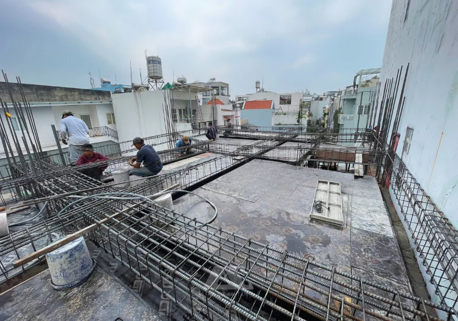 Thi công căn hộ dịch vụ Anh Sơn - Bình Thạnh