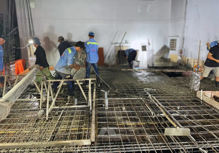 Thi công căn hộ dịch vụ Anh Sơn - Bình Thạnh