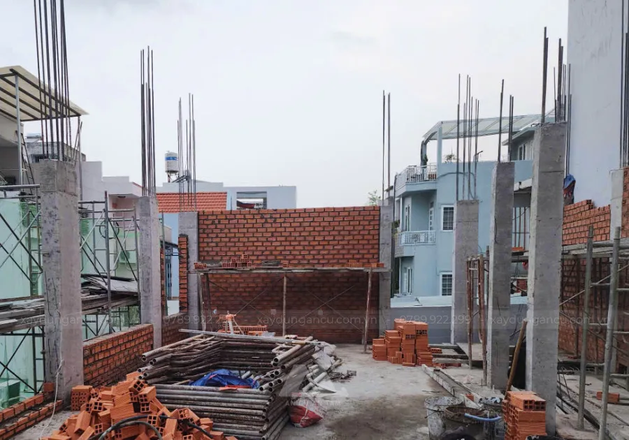 Thi công căn hộ dịch vụ Anh Sơn - Bình Thạnh
