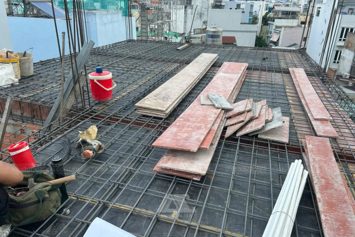 Thi công căn hộ dịch vụ Chị Quỳnh - Bình Thạnh